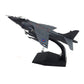 NUOTIE 1/72 Scale Harrier Jet Royal Air Force Fighter Pre-Build Airplane Model Kits Diecast Aircraft Military Display Model Aircraft for Display Collection or Giftn Gifts