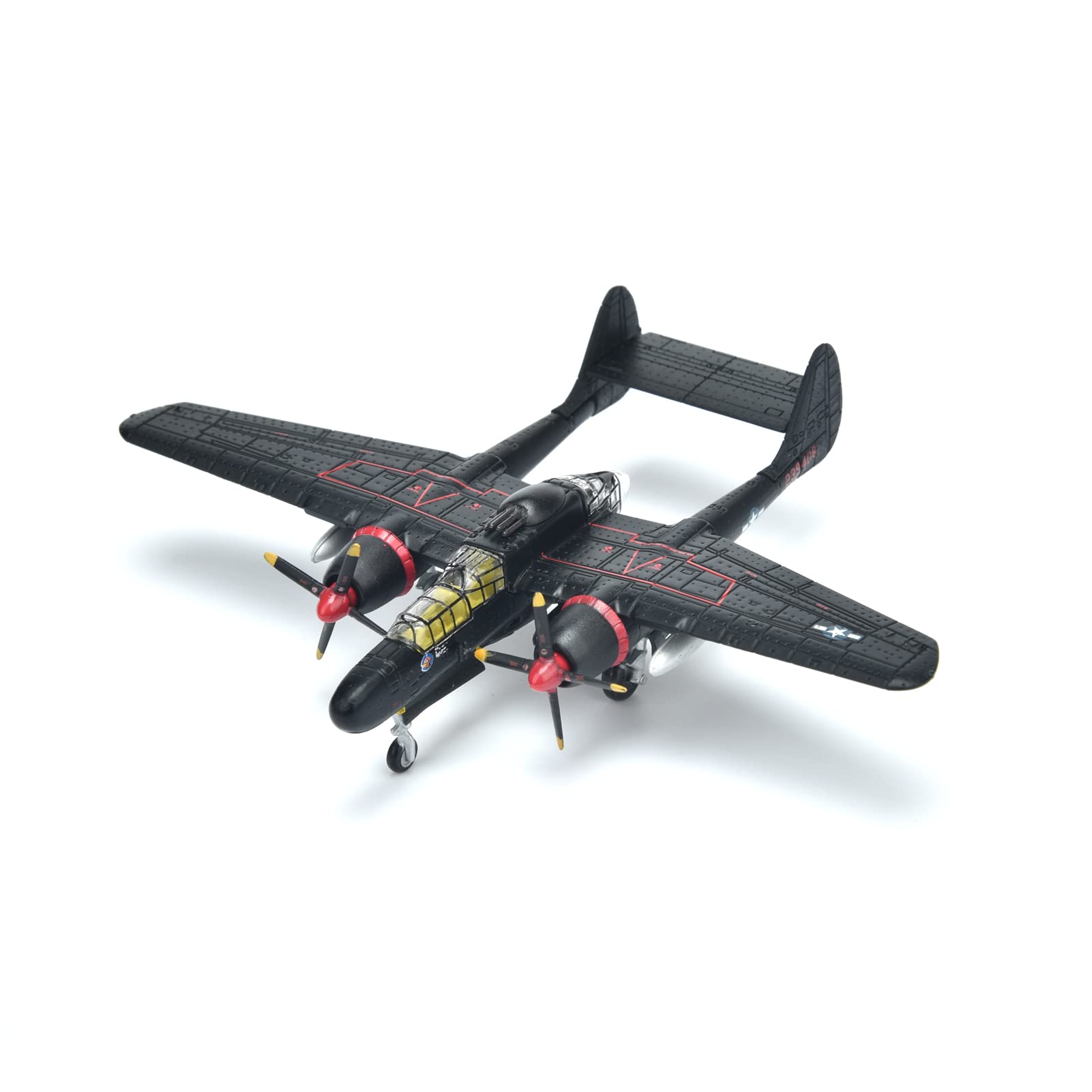 1/144 Scale Northrop P-61B Black Widow Diecast Metal Model - WWII US Night Fighter