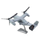 NUOTIE 1/72 US Boeing Bell MV-22 Osprey Tiltrotor Airplane Model Metal Die-cast Aircraft Model for Collectors and Aviation Enthusiasts or Gift