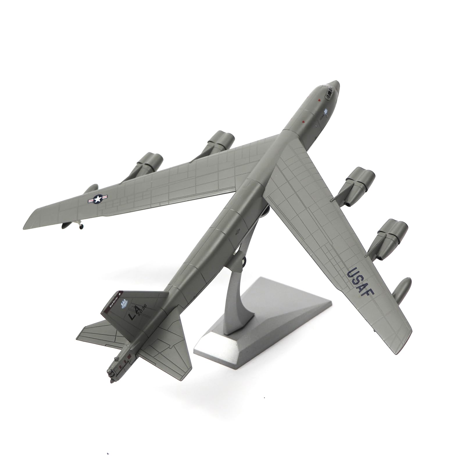 NUOTIE Boeing B-52 Stratofortress diecast metal model aircraft, rear view