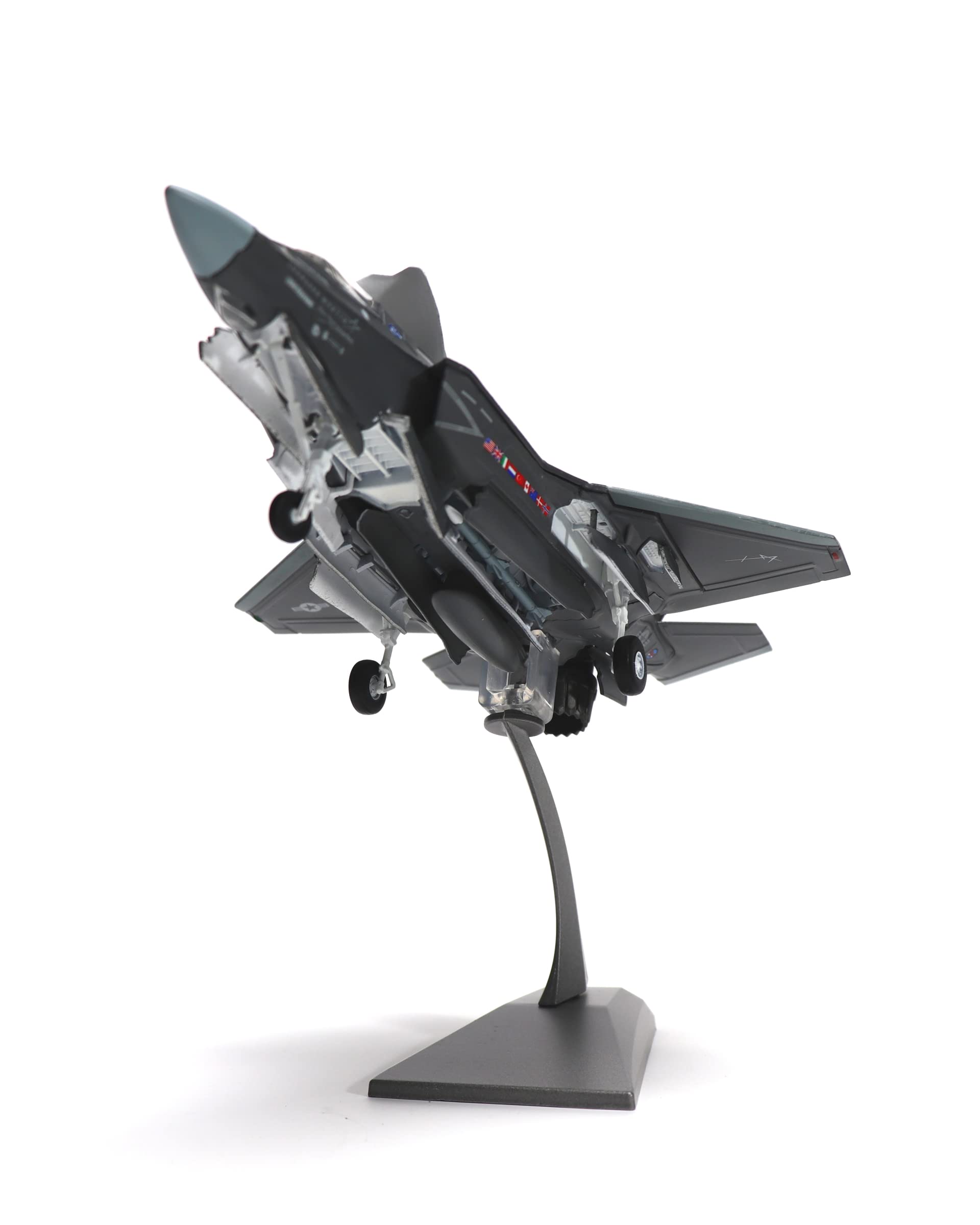 1/72 F-35B Lightning II Diecast Metal Model - US Marine Corps STOVL Stealth Fighter Jet with Stand
