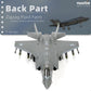 1/72 F-35I Israeli Air Force Stealth Fighter Aircraft Model Military Joint Attack Aircraft Diecast Metal Model for Adult Military Enthusiast Collection Display or Gift