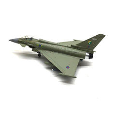 1/100 Eurofighter Typhoon EF-2000 Diecast Metal Model - RAF (UK) Fighter Jet with Stand by NUOTIE