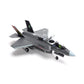 F-35B Lightning II Fighter Model Kit 1:72 Scale Die-cast Aircraft Model with Bracket, Gift for Military Pilots (F-35B Marine Corps)