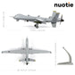 Air Force One MQ-9 Reaper drone model in flight mode with stand, top view.