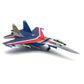 NUOTIE 1/100 Pre-Build Model Kits SU-35 Airplane Model Russian Knight Fighter Aircraft Alloy Diecast Airplanes Military Display Model Aircraft for Collection or Gift