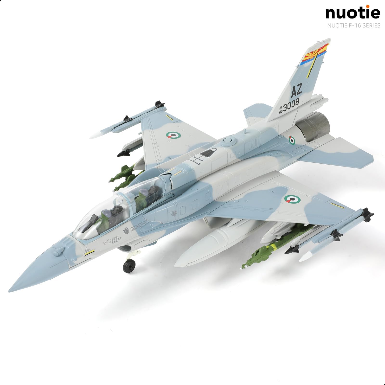 1/72 Scale F-16F Block 60 Diecast Metal Model - UAE Air Force Fighter Jet  (Old &Regular version)