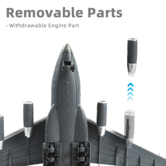 1:200 Diecast Metal Y-20 Kunpeng Air Force Transport Model - Military Plane with Stand