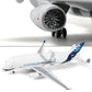 1/150 Airbus A330-743L Beluga XL5 Large Scale Diecast Airplane Model Kits with Stand | Super Transporter Beluga Aviation Enthusiasts Collect Plane Model