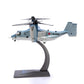 NUOTIE 1/72 Scale V-22 Osprey Model kit Foldable Aircraft Metal Plane US Navy