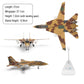 NUOTIE 1/72 IRIAF F-14 Tomcat Model, Solid Diecast Metal Iran Camo Fighter
