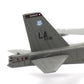 NUOTIE Boeing B-52 Stratofortress model tail view with Red Devils logo