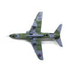 NUOTIE 1/100 Scale BAE Systems Hawk Royal Air Force Training Airplane Model Metal diecast Airplane Model Military Collections and Gifts