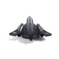 NUOTIE 1/144 SR-71 Blackbird Diecast Metal Aircraft Model Kit Pre-Build Replica Military for Display Collection or Gift