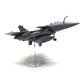 NUOTIE 1/72 French Dassault Rafale B NATO Tiger Diecast Metal Fighter Jet Model Kits Pre-Build Replica Military for Display Collection or Gift (Camouflage)