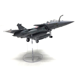 NUOTIE Model Dassault Rafale B diecast model in gray camouflage, side view, aircraft