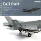 1/72 F-35I Israeli Air Force Stealth Fighter Aircraft Model Military Joint Attack Aircraft Diecast Metal Model for Adult Military Enthusiast Collection Display or Gift