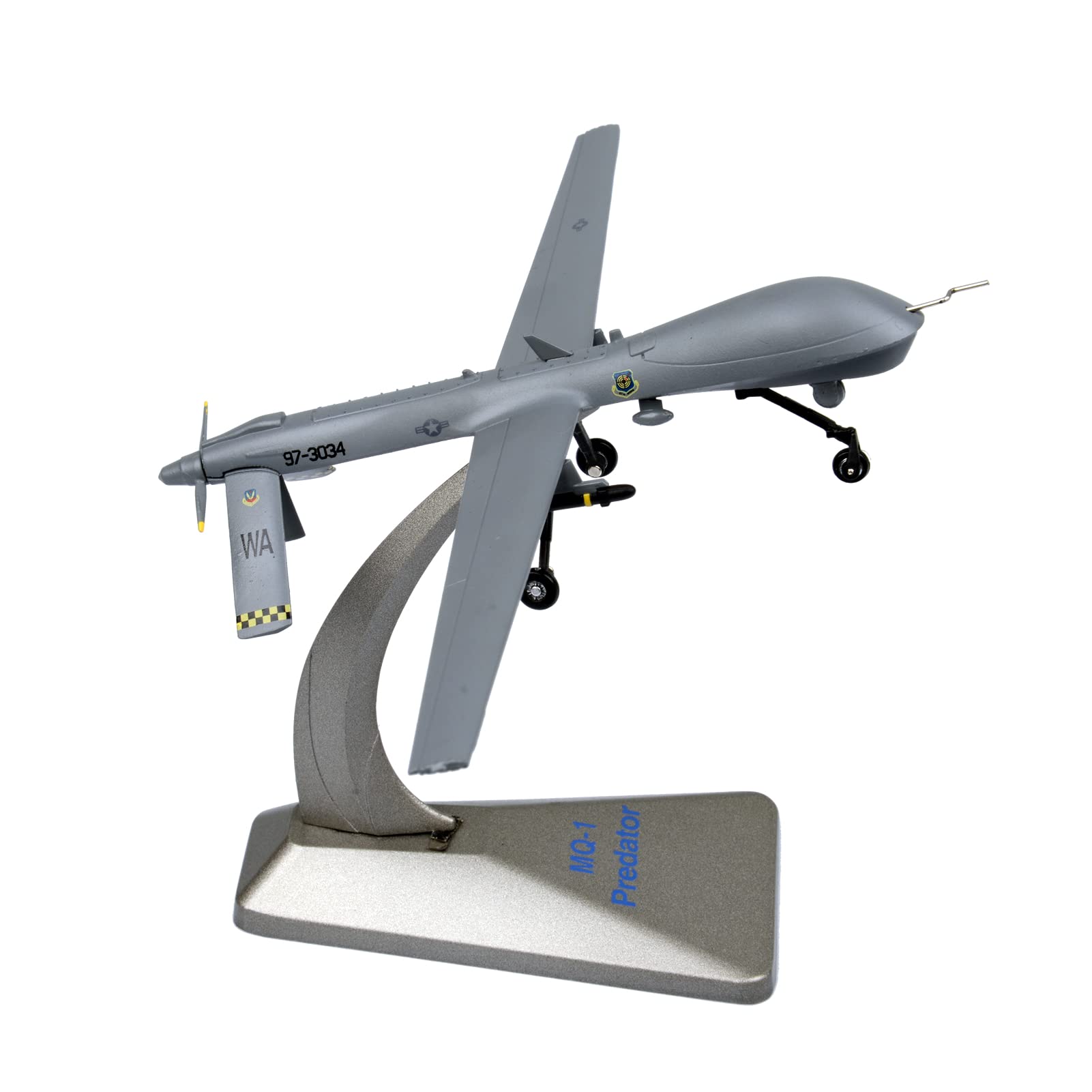 1/72 Scale MQ-1 Predator Diecast Metal Model - USAF Unmanned Reconnaissance / Attack Drone