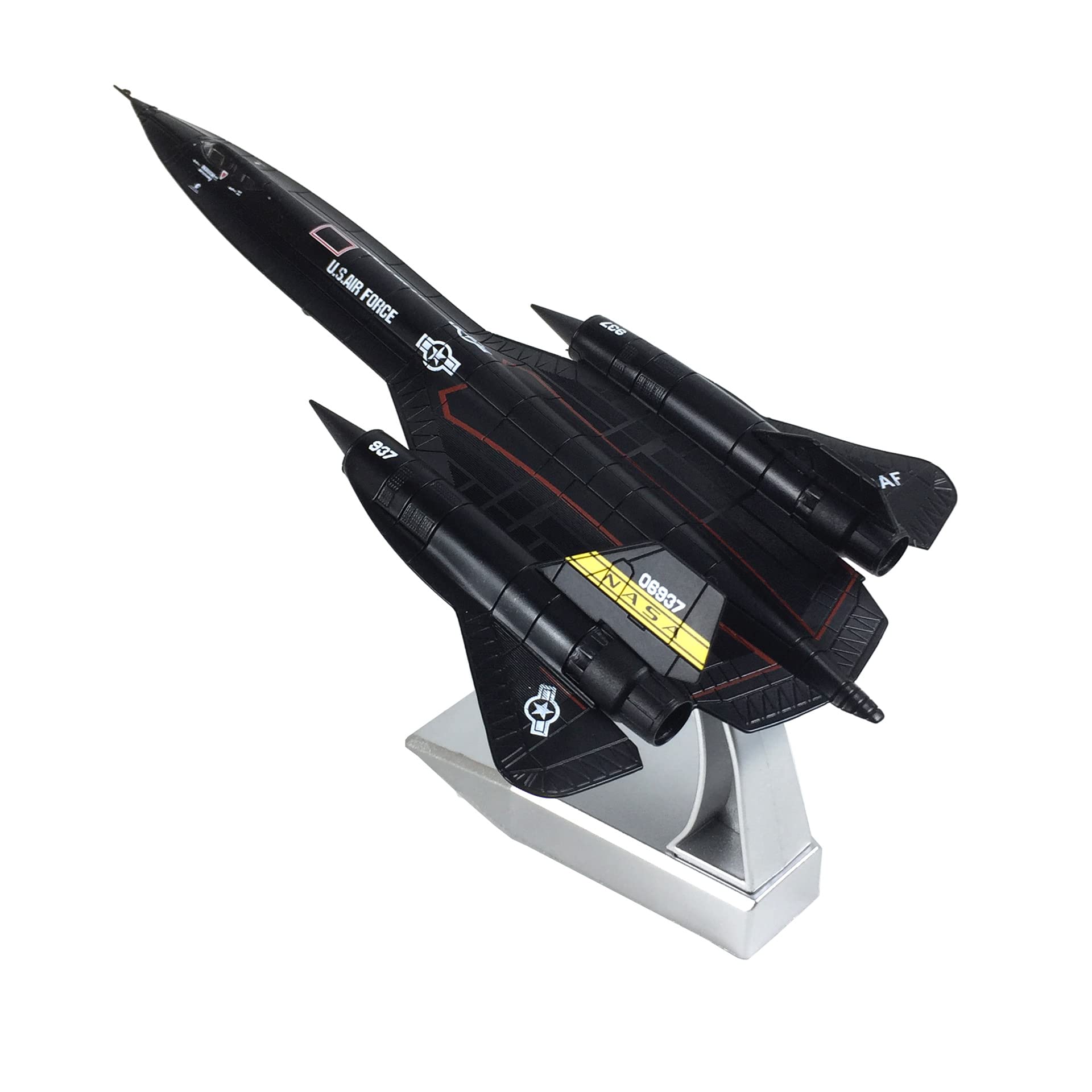 1/144 Lockheed SR-71 Blackbird Diecast Metal Model - USAF Supersonic Reconnaissance Jet by NUOTIE