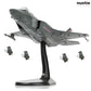 1/72 F-35A Lighting II Fighter Aircraft Model Fighter U.S. Airforce AF-01 Die-cast Aircraft Model with Display Stand Squadron F35A Beast Mode (AF-01) Model Collection Gift for Adults