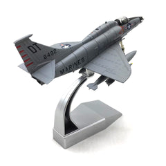1/72 Scale A-4 Skyhawk Diecast Metal Model - US Marine Corps Attack Jet with Stand by NUOTIE