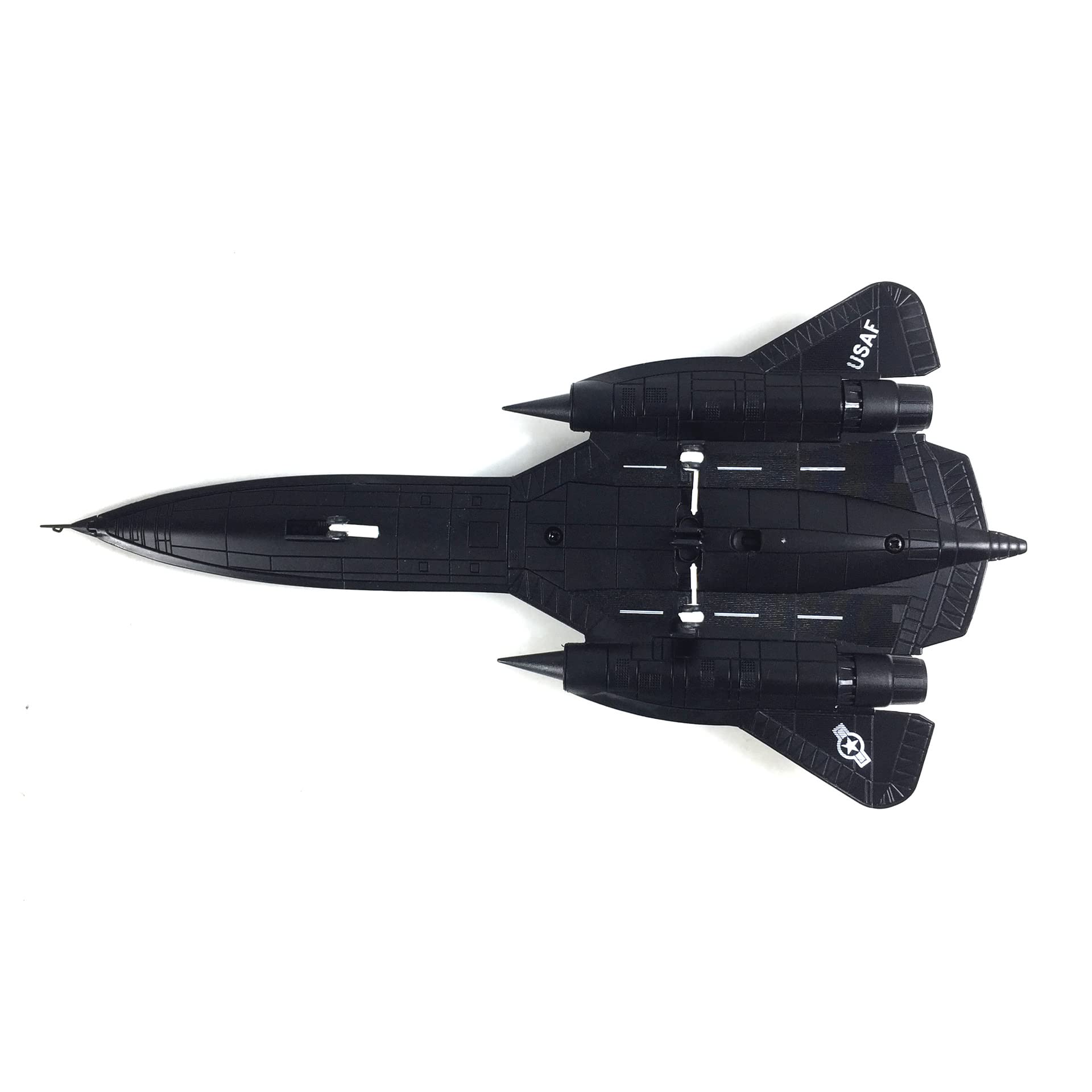 1/144 Lockheed SR-71 Blackbird Diecast Metal Model - USAF Supersonic Reconnaissance Jet by NUOTIE