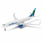 1/300 JetBlue Boeing 737 Diecast Airliner Model | Finished Metal Aviation Display with Stand