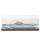 1/700 USS Enterprise CV-6 Aircraft Carrier Metal Diecast Boat Model WWII U.S. Pacific War Main Force Aircraft Carrier Diecast Model with Display Stand and Dust Box Collection Gift for Adult