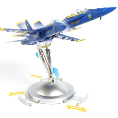 1/72 F/A-18F Hornet Blue Angels Flight Demonstration Squadron Metal Model by NUOTIE