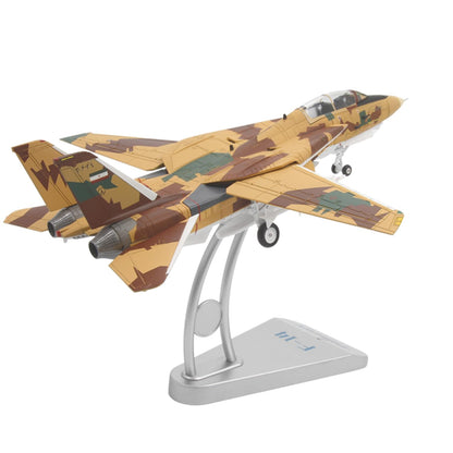NUOTIE 1/72 IRIAF F-14 Tomcat Model, Solid Diecast Metal Iran Camo Fighter