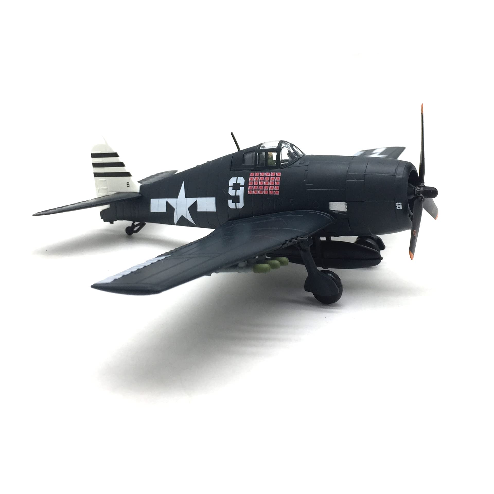 1/72 Scale NUOTIE F6F Hellcat Diecast Metal Model - WWII US Navy Fighter Aircraft