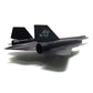 NUOTIE 1/72 Schaal SR-71A Blackbird Modelvliegtuigen Metalen Jet Hoge Precisie Collectible Diecast Modellen Militaire Collectie en Geschenken