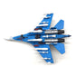 NUOTIE 1/100 Pre-Build Model Kits SU-35 Airplane Model Russian Knight Fighter Aircraft Alloy Diecast Airplanes Military Display Model Aircraft for Collection or Gift