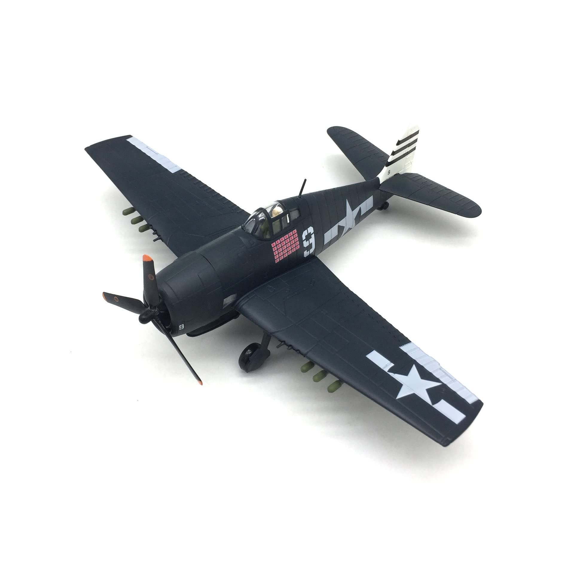 1/72 Scale NUOTIE F6F Hellcat Diecast Metal Model - WWII US Navy Fighter Aircraft