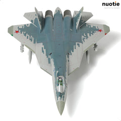 1/72 Sukhoi SU-57 Felon Diecast Metal Model - Russian Stealth Fighter Jet with Display Stand
