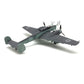 NUOTIE BF-110 G4 Jagdbomber 1:100 Fighter Model Night Fighter Alloy Airplane Model Military Display Collectibles and Gift Ideas for Aircraft Model Lovers.