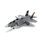 F-35B Lightning II Fighter Model Kit 1:72 Scale Die-cast Aircraft Model with Bracket, Gift for Military Pilots (F-35B Marine Corps)