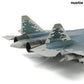 1/72 Sukhoi SU-57 Felon Fighter Aircraft Model Fighter Russian Fifth Generation Fighter Die-cast Aircraft Model with Display Stand Military Stealth SU57 Plane Model Collection Gift for Adults