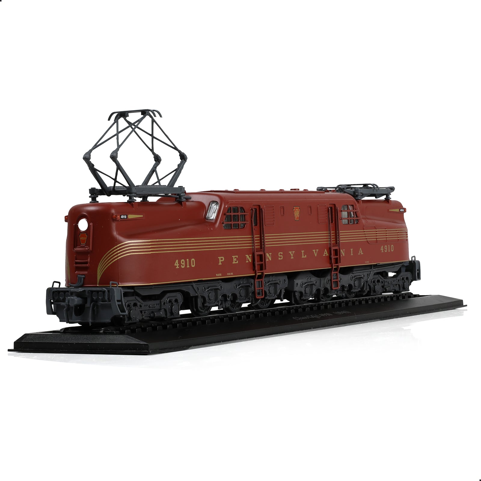 1:87 H0 Scale 1941 Class GG1 4910 Electric Locomotive Die-cast Finished Model with Track