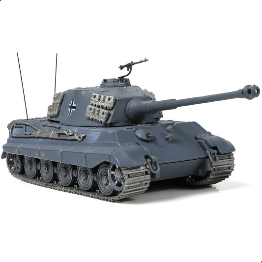 1/72 Scale Military Tank Model Finished Alloy Metal Die cast with Plastic Tank Model World War Ⅱ Army Vehicl Tank Mini 1945 Tiger Model Gift Collection Ideal for Military Fans (Berlin 1945)