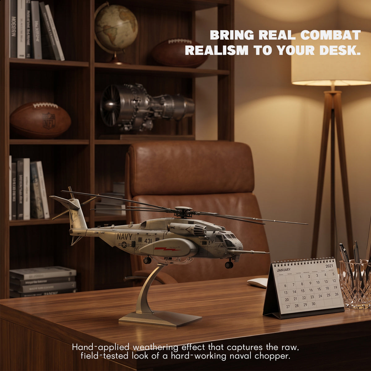 NUOTIE 1/72 MH-53E Sea Dragon Diecast Metal Helicopter Model