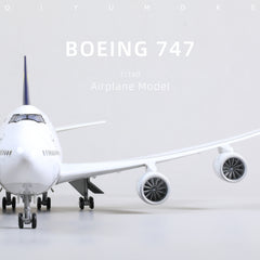1/160 Boeing 747 Lufthansa Diecast Airplane Model | Finished Jumbo