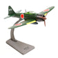 NUOTIE Model A6M5 Zero model in green and red, aircraft angled view