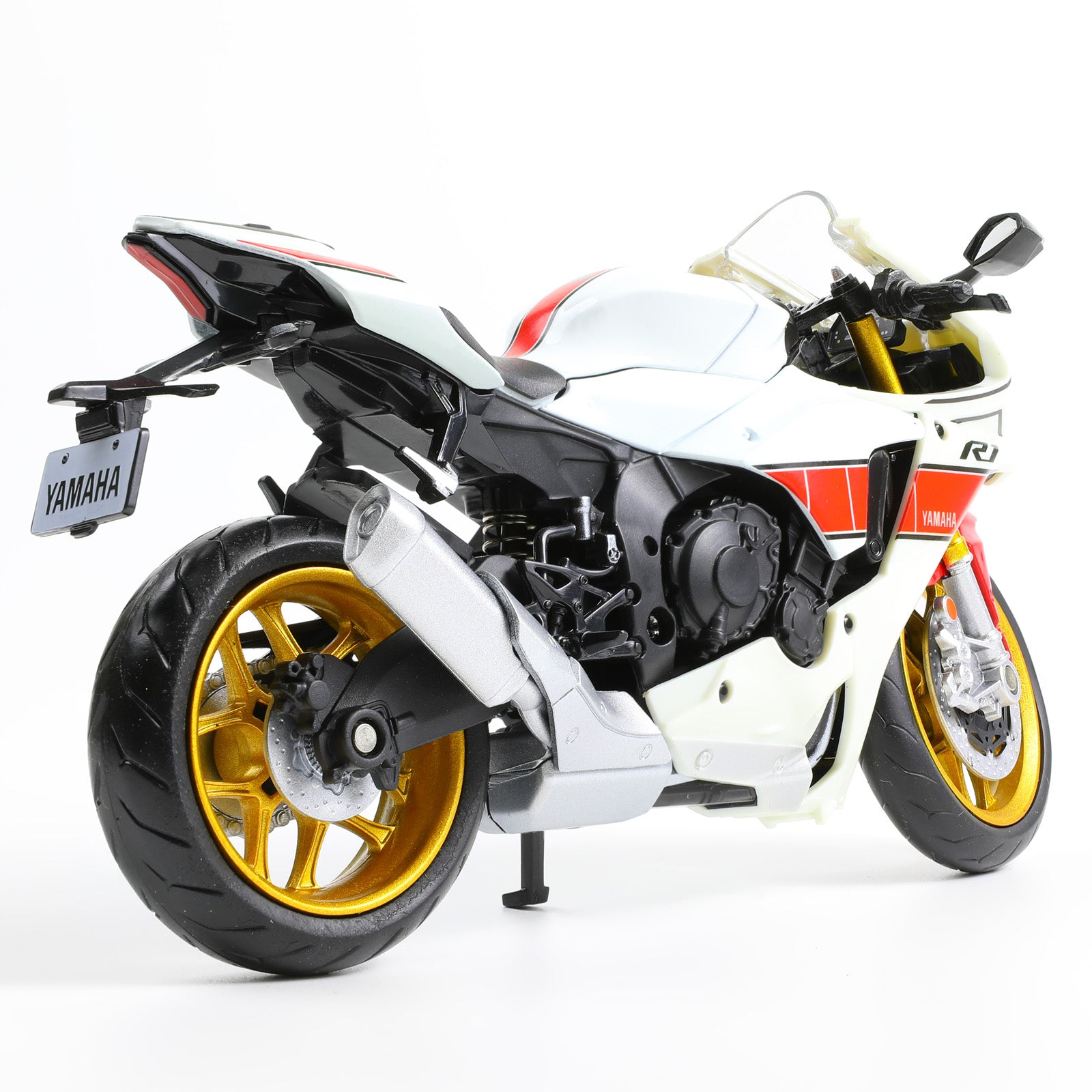 1:12 Die-cast Yamaha R1M Motorcycle Scale Model, MAKEDA