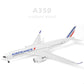 QIYUMOKE 1/144 Large Scale France A350 Airplane Model Kits for Airbus A350 Dreamliner Airlines Resin Plane Model with Display Stand for Adult Aviation Enthusiast Gift or Display Decorations