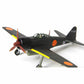 1/72 A6M Zero Diecast Metal Aircraft Model Kit JP Mitsubishi WWII Vintage Fighter Airplane Model with Stand for Adult Military Enthusiasts Collections or Gift (1942 A6M3)