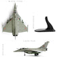 1/100 Dassault Rafale B NATO Tiger Diecast Metal Fighter Jet Model Kits Pre-Build Replica Military for Display Collection or Gift