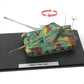 1:72 German King Tiger tank model alloy die-cast TigerⅡ-East 1944 indoor scene ornaments light and shadow King Tiger tank model military enthusiasts suitable for collection