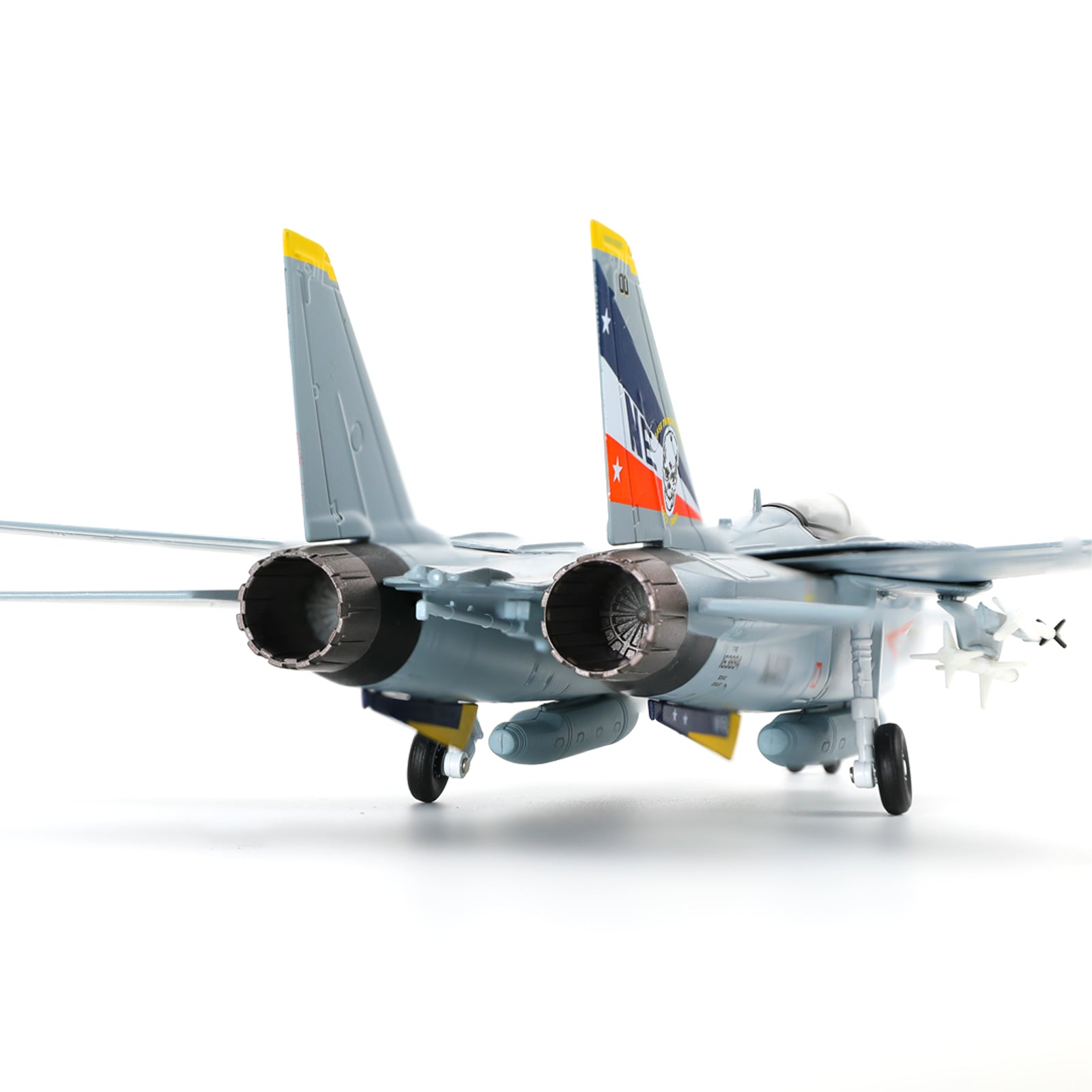 1:72 Diecast Metal F-14A Bounty Hunters Fighter Model - US Navy Tomcat Aircraft