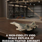 NUOTIE 1:100 Su-57 Felon Fighter Jet Model Diecast Metal Russian Military Aircrft